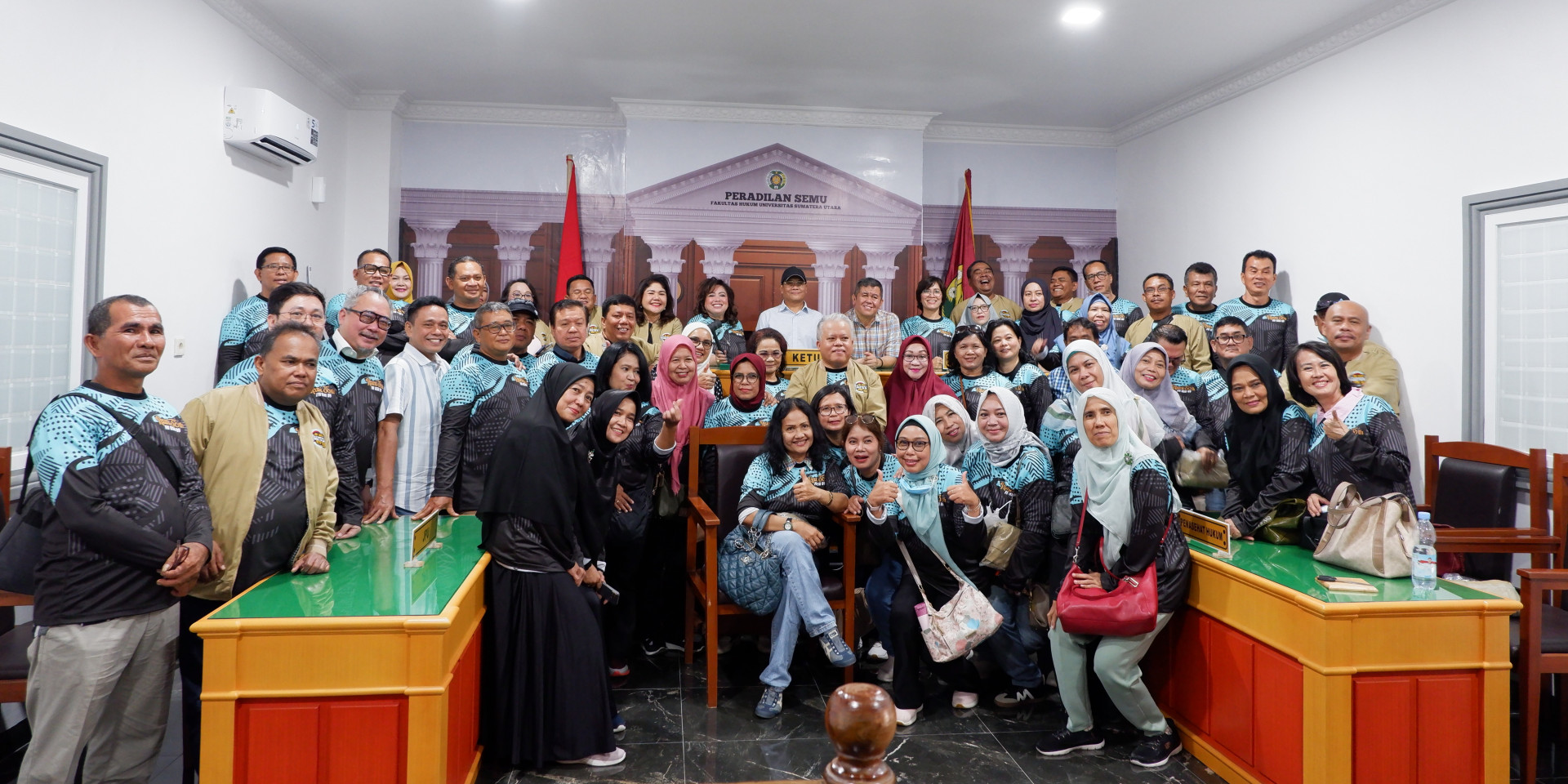 Reuni Akbar Alumni Angkatan 1989 sekaligus Peresmian Renovasi Ruang Sidang Peradilan Semu FH USU