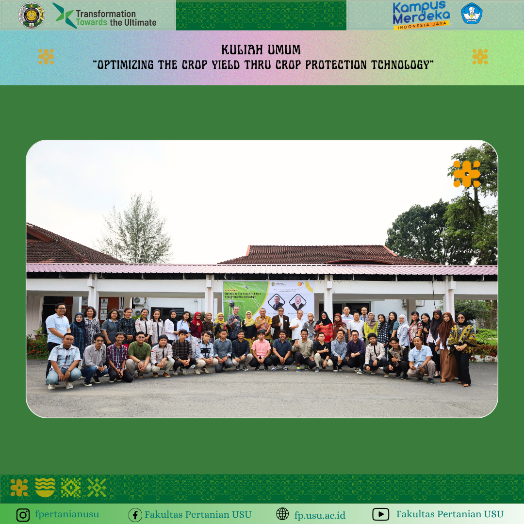 Guest Lecture “Optimizing the Crop Yield through Crop Protection Technology"
