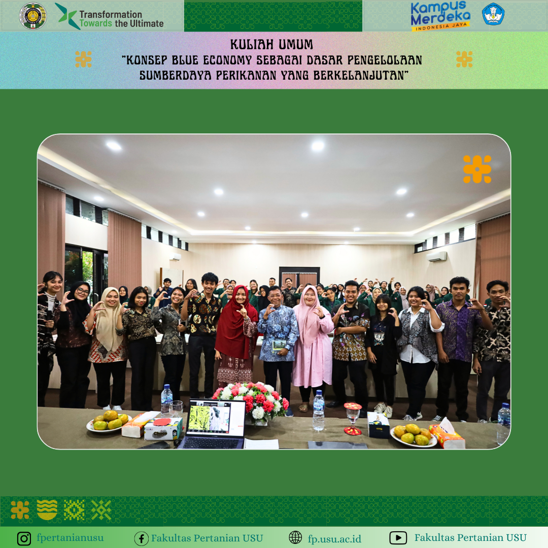 Implementation of Guest Lecture “The Concept of Blue Economy as the Basis for Sustainable Management of Fisheries Resources”