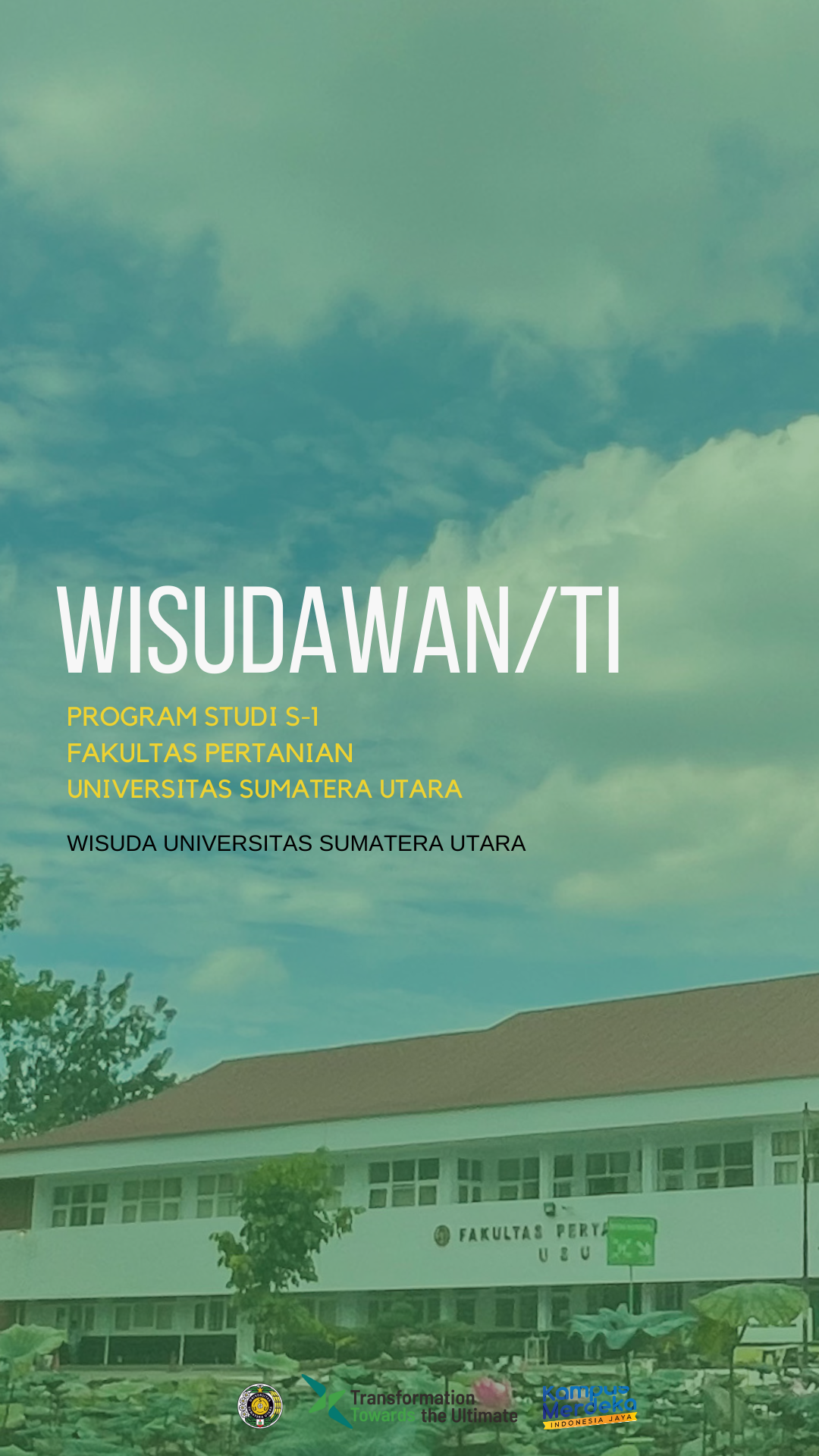 Graduates of the Undergraduate Programs of the USU Faculty of Agriculture Period IV Academic Year 2022/2023
