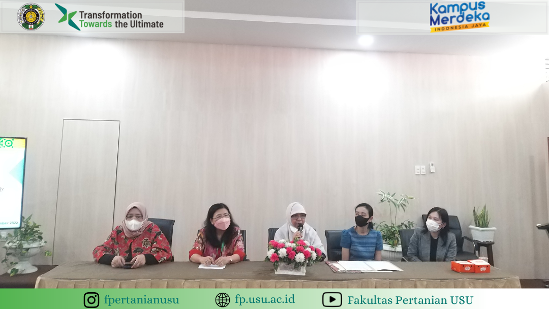The Signing of MoA and Partnership Agreement between Faculty of Agriculture, Universitas Sumatera Utara and Faculty of Agricultural Product Innovation, Srinakharinwirot University, Thailand.