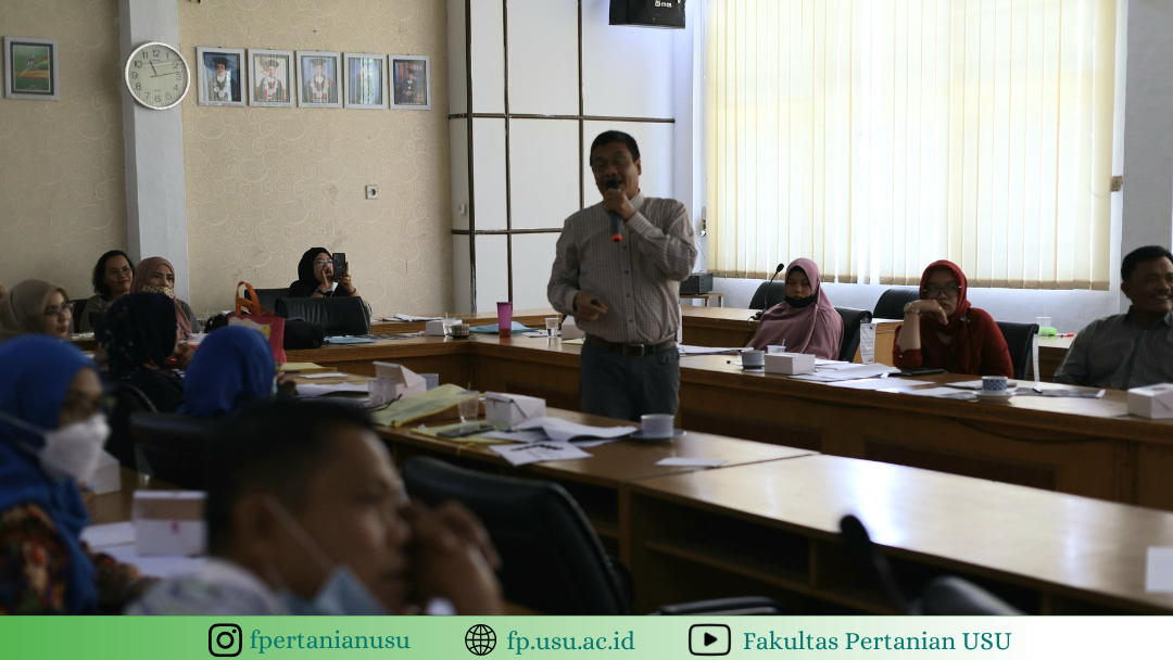 Training on SOP Development and Soft Skill for Staff at the Faculty of Agriculture
