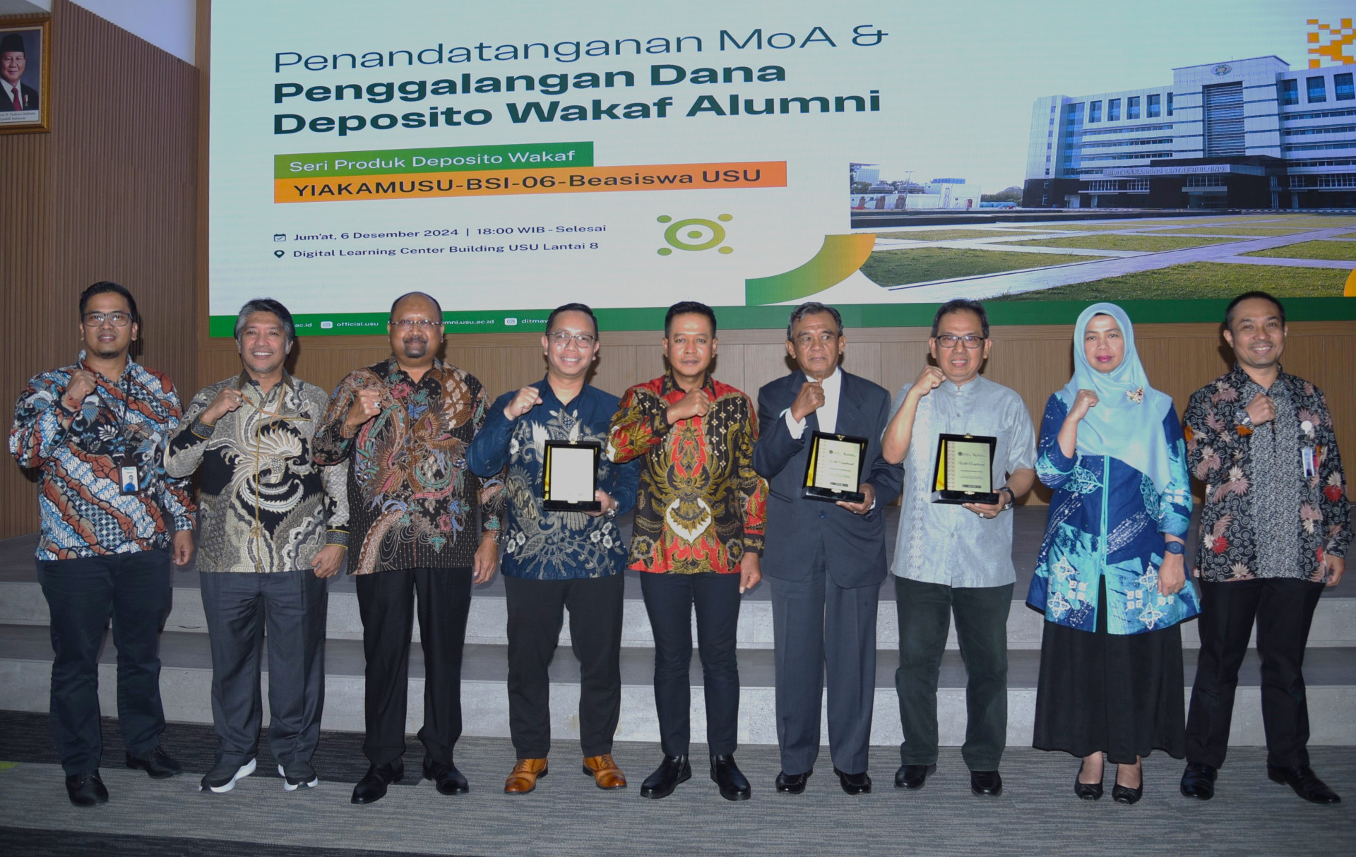USU Alumni Wakaf Deposit Program Ready to Support Student Education and Welfare
