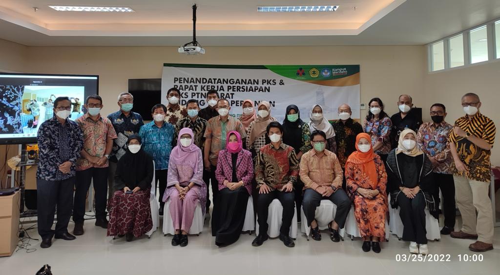 Preparatory Meeting of BKS PTN Barat in the Field of Agricultural Sciences at UNTIRTA Banten