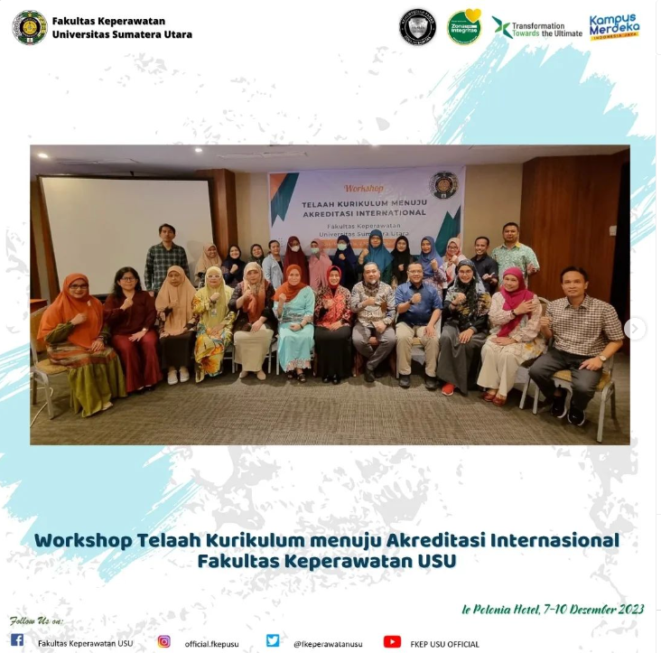 Curriculum Review Workshop towards Faculty of Nursing International Accreditation