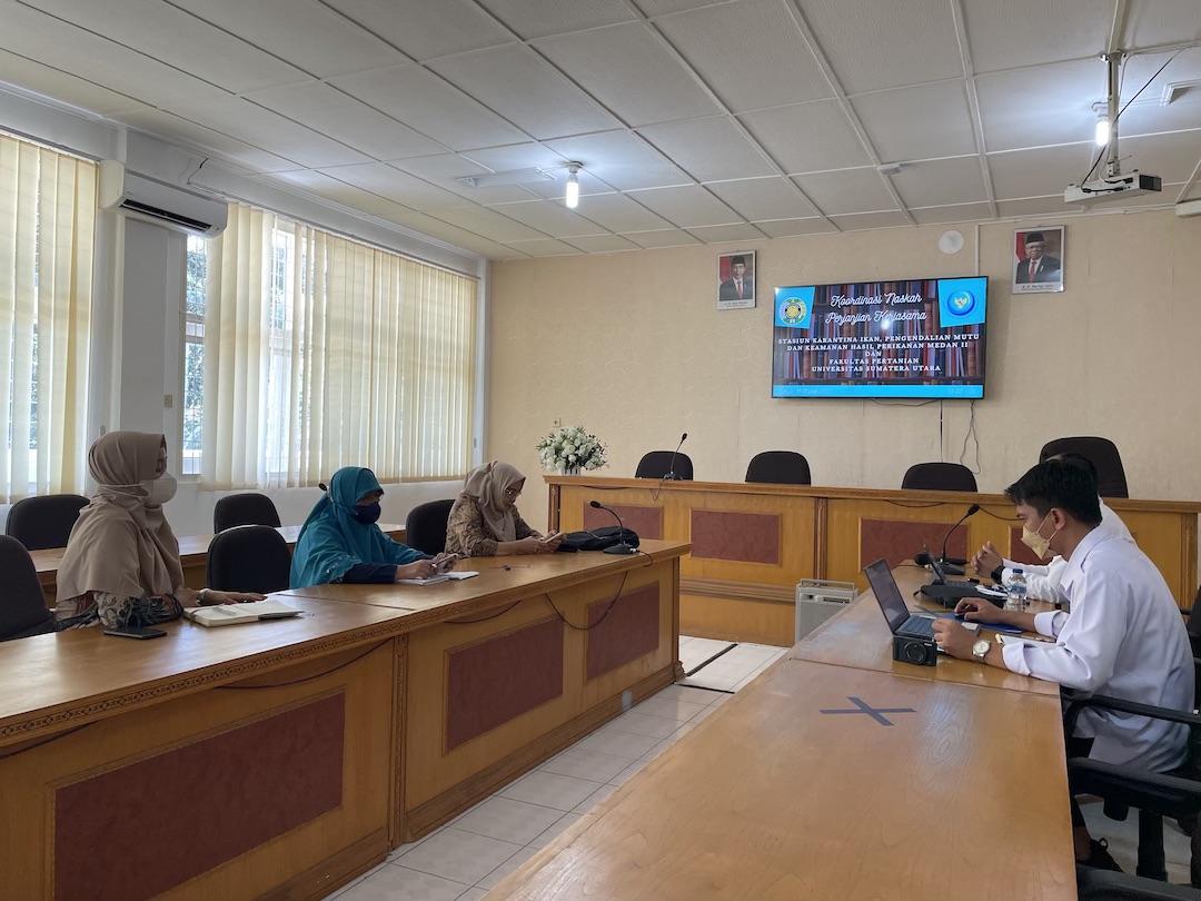 Coordination Meeting between FP USU and SKIPM Medan II as Preparation for MoA Signing