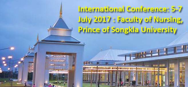 International Conference 5-7 July 2017 at Prince Of Songkla University