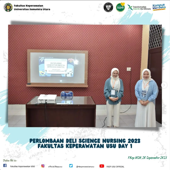 Deli Science Nursing Competition 2023 Faculty of Nursing USU Day 1