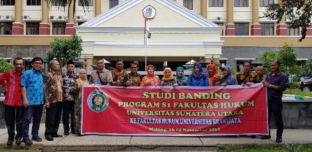 USU FACULTY OF LAW CONDUCTS A COMPARATIVE STUDY VISIT TO UNBRAW FACULTY OF LAW