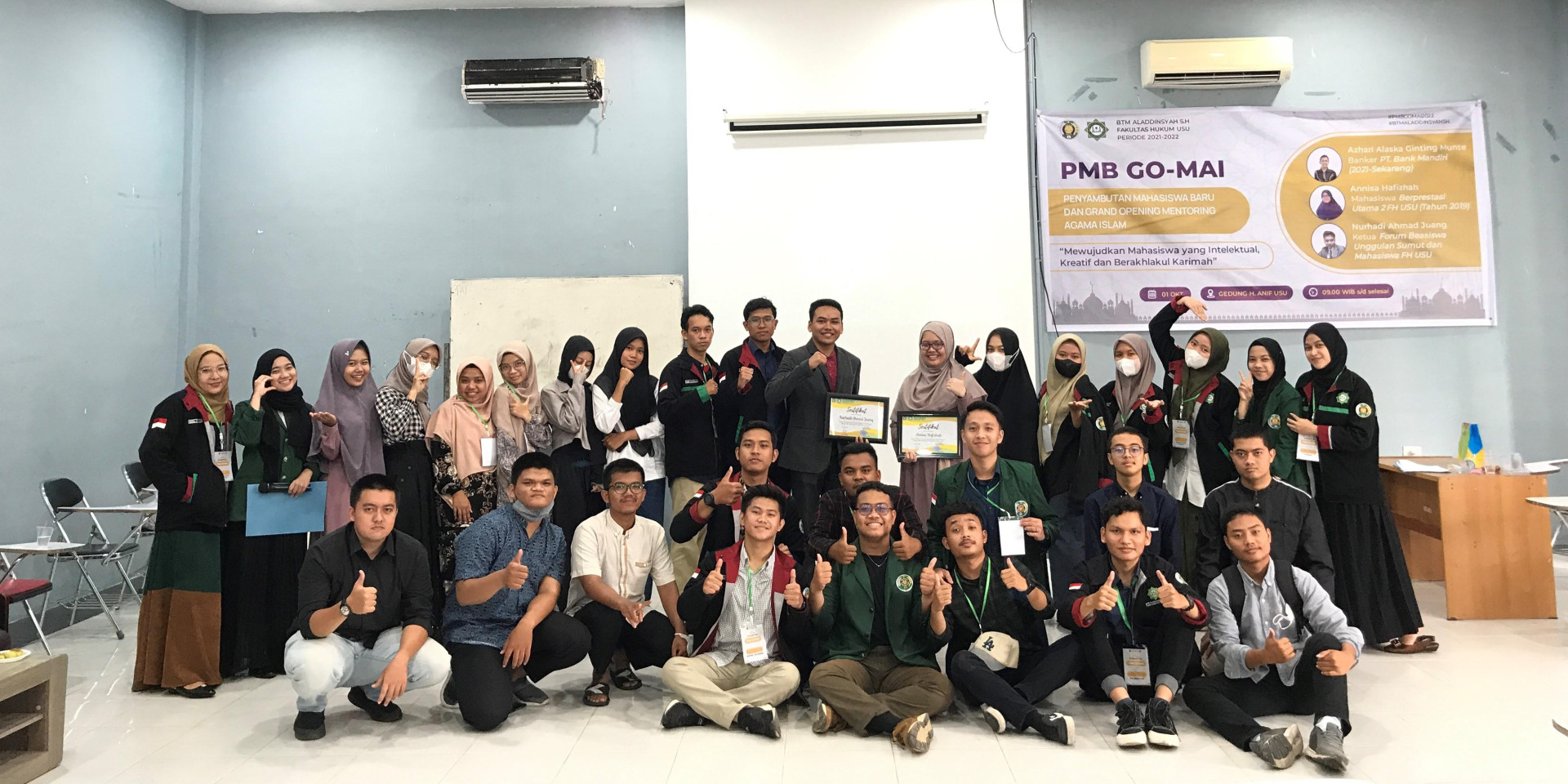BTM Aladdinsyah, S.H. held a New Student Welcoming and Islamic Mentoring Grand Opening (PMB GO-MAI) activity