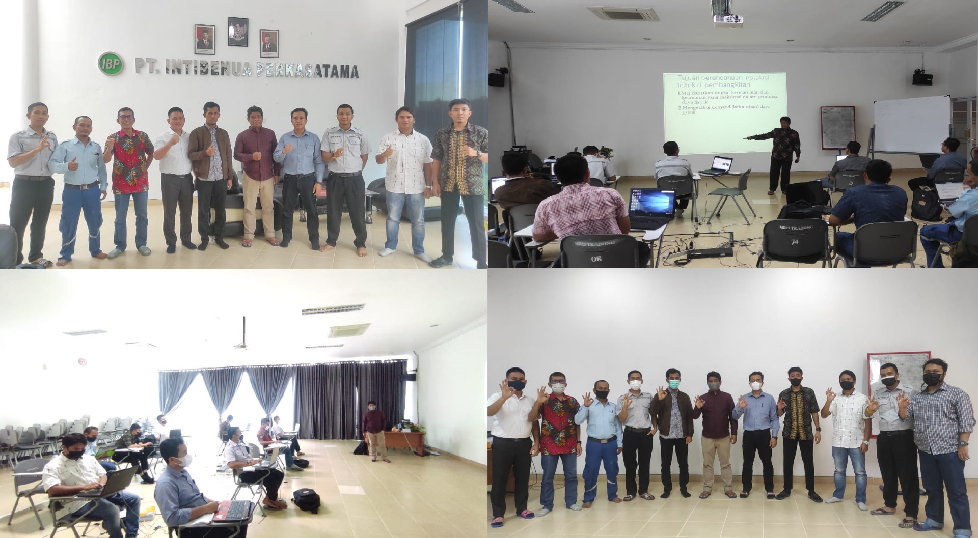 Pak Safril, Dosen DTE, Memberikan Pelatihan K3