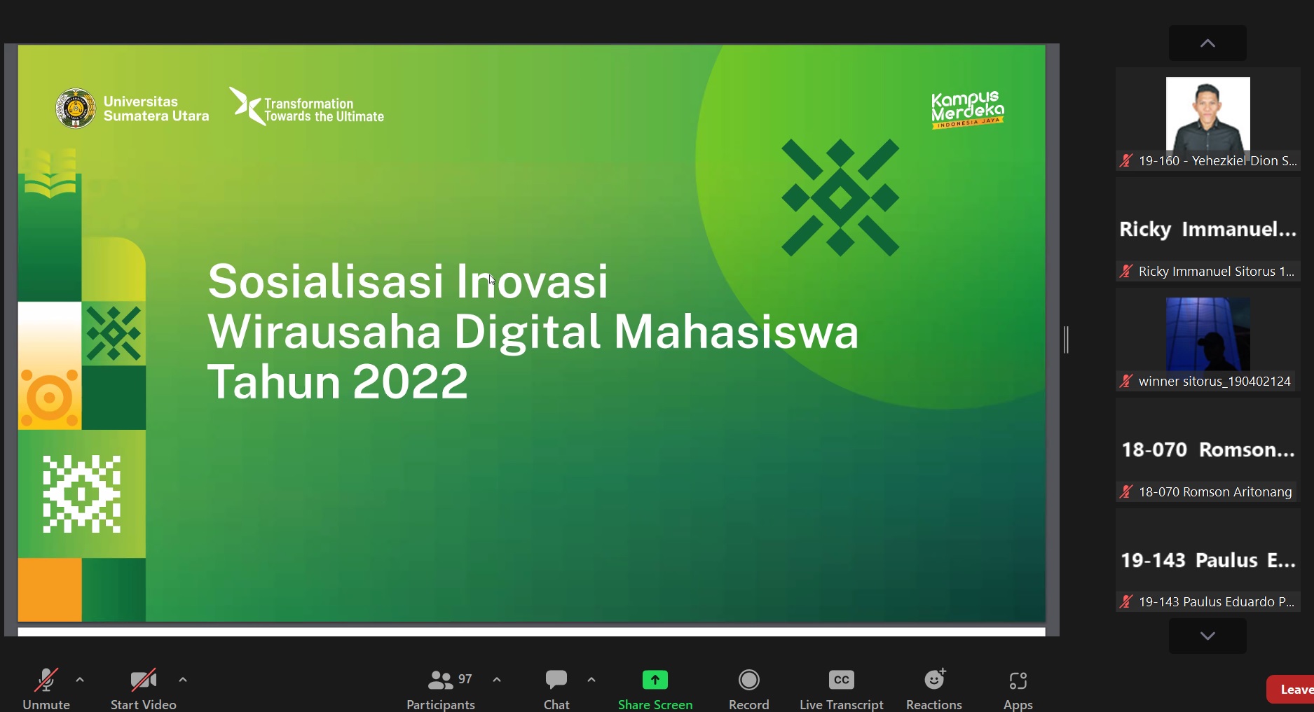 Student Digital Entrepreneurship Innovation (IWDM)