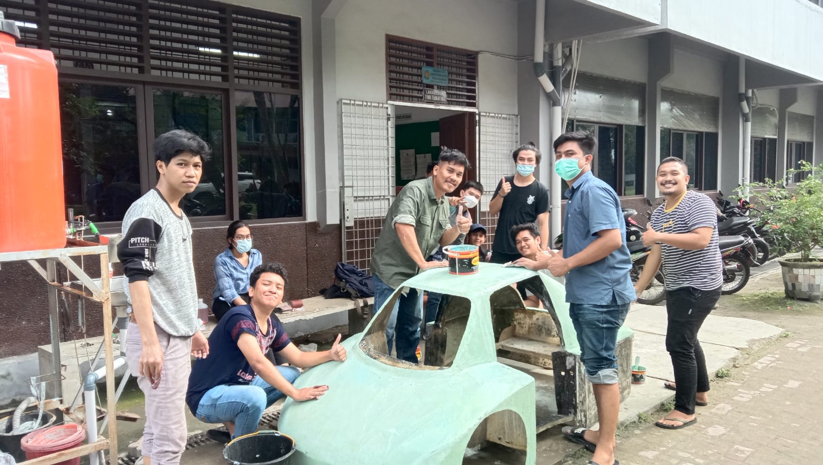 Preparation for the Mobil Hemat Energi Competition (KMHE)