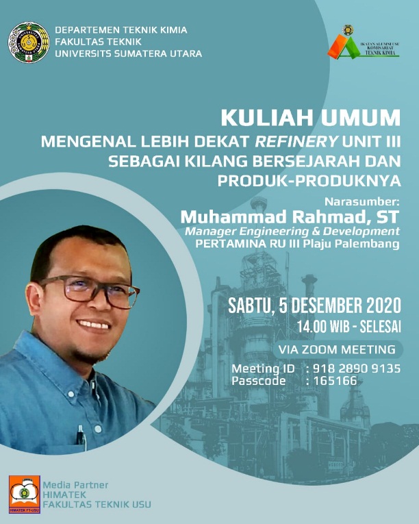 Public Lecture “Getting to Know Refinery Unit III as a Historic Refinery and Its Products”