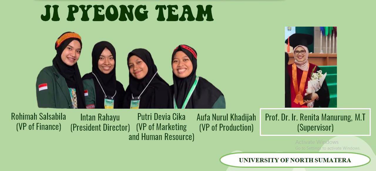 USU Chemical Engineering Students Receive Best Presentation Award in Industrial Case International Pertamina Space Up 3.0