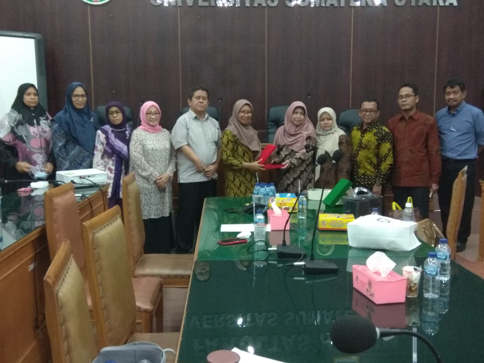 Faculty of Sharia and Law UIN Sunan Ampel Visit at Faculty of Law USU
