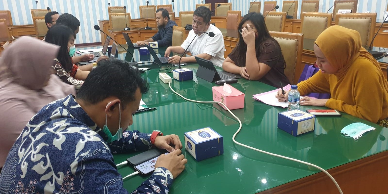 USU Faculty of Law Together with the Center for Drafting Laws of the Expertise Agency of the House of Representatives of the Republic of Indonesia Conducts Concept Test Discussion in the Context of Drafting Academic Paper and Bill on North Sumatra Provinc