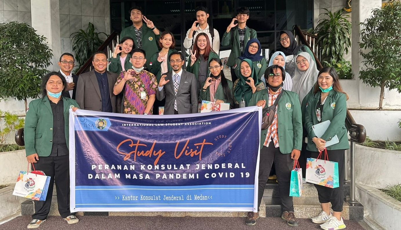 Study Visit Activities of International Law Students Association (ILSA) FH USU Students to the Malaysian Consulate General Office