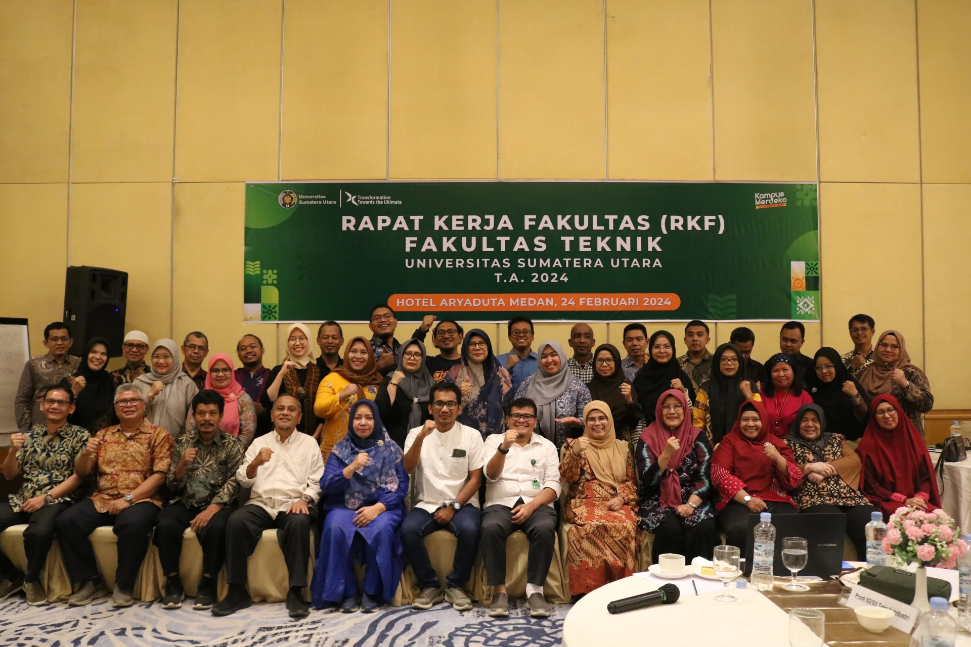 Work Meeting of the Faculty of Engineering of Universitas Sumatera Utara