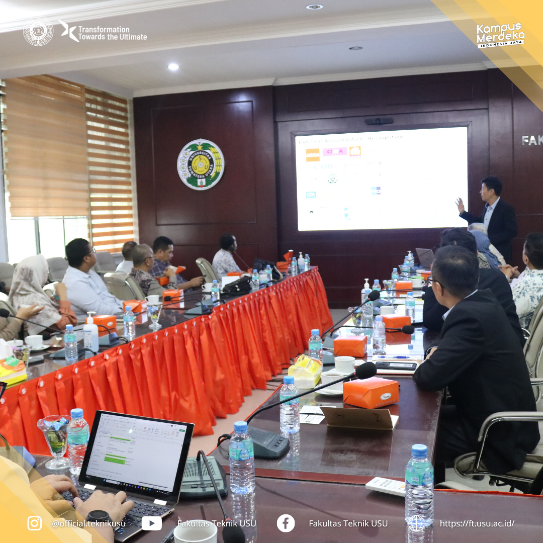 Delegation Visit from University Tunku Abdul Rahman (UTAR) Malaysia to the USU Faculty of Engineering