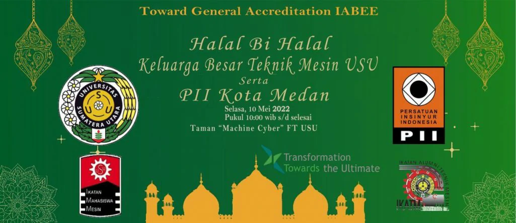 Halal Bihalal of the USU Department of Mechanical Engineering 2022