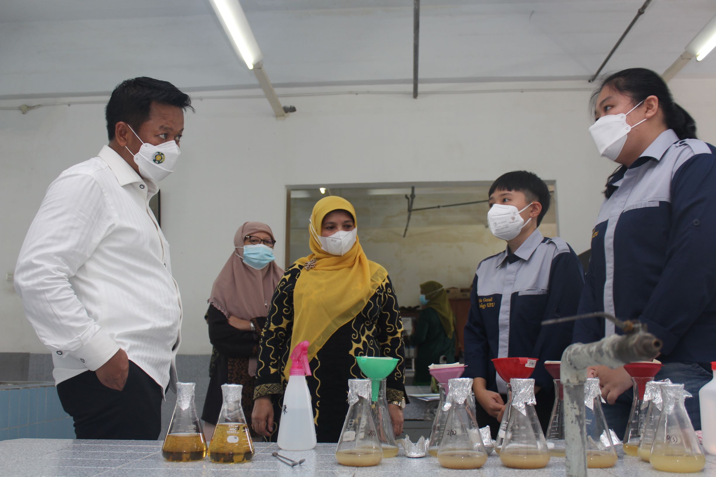 Kunjungan Kerja Rektor USU ke FMIPA