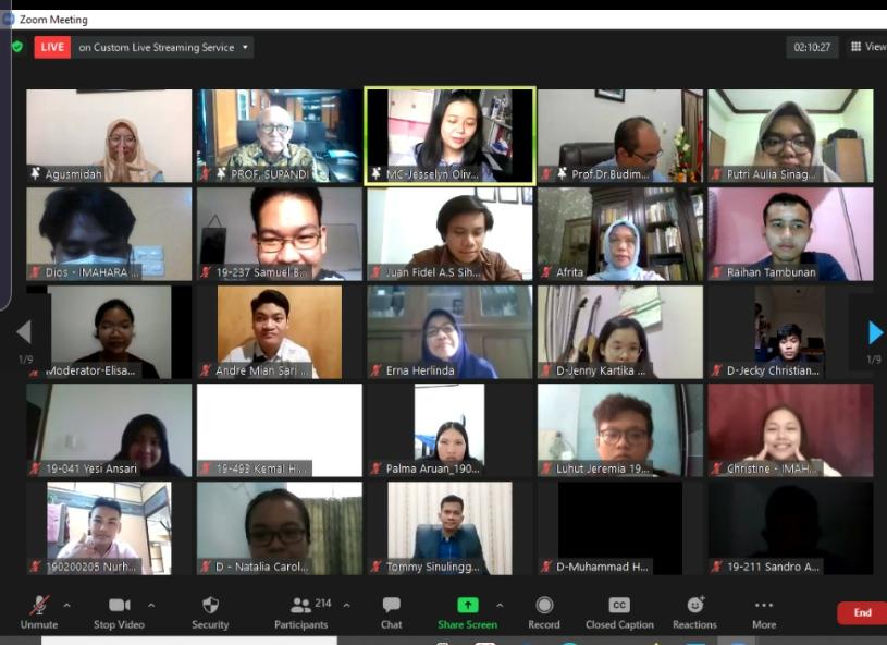 Departeman Hukum Administrasi Negara dan IMAHARA FH USU Menyelengarakan Kuliah Umum Dengan Tema ”Perkembangan HAN dan PTUN”