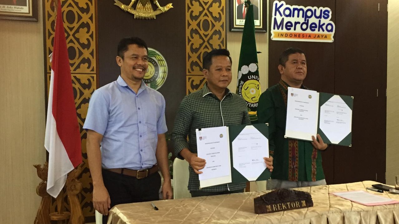 Penandatanganan MoA antara USU dan Universiti Teknologi Mara (UiTM) Malaysia