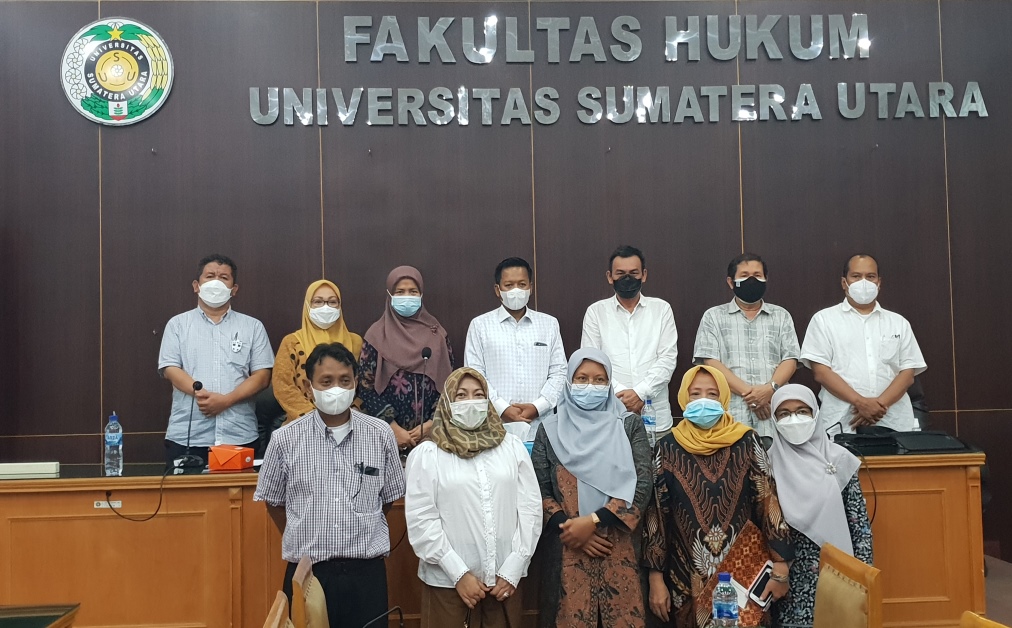 Visitasi Rektor USU Dalam Rangka Monitoring Tindak Lanjut Program Kerja Rektor Di Fakultas Hukum USU