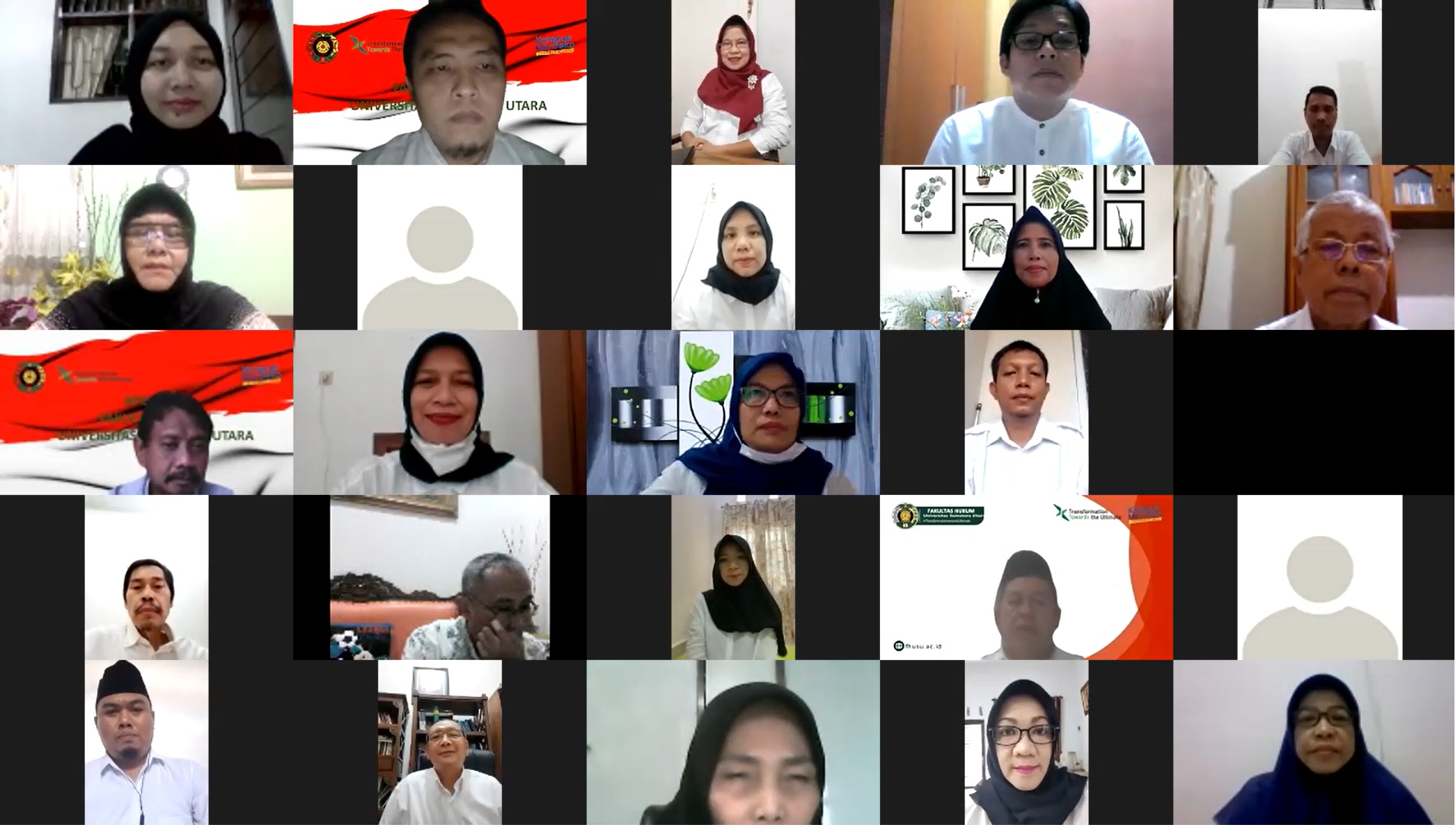 Pelaksanaan Apel Pagi Di Lingkungan Fakultas Hukum USU