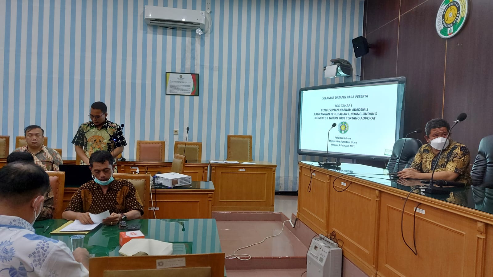 Focus Group Discussion (FGD) Tahap - 1 Penyusunan Naskah Akademik RUU Advokat