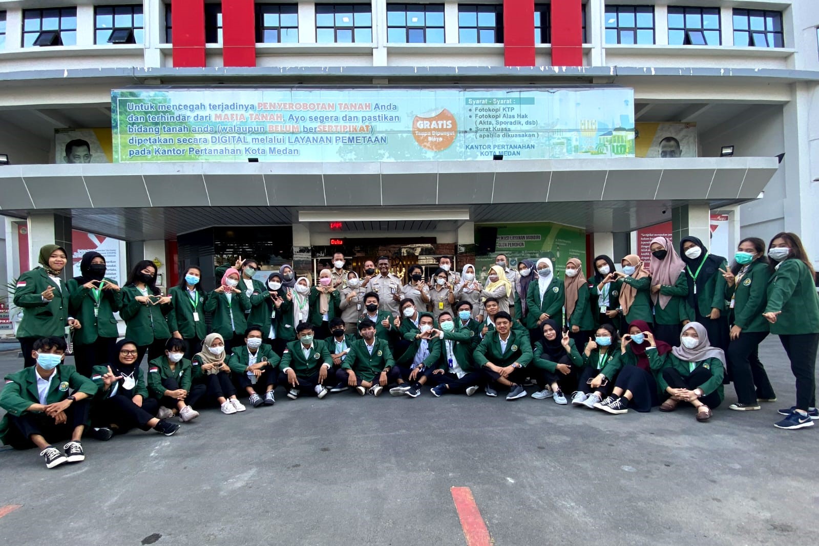 Kegiatan Magang Terstruktur Mahasiswa Program MBKM Fakultas Hukum USU Di Kantor Pertanahan Kota Medan