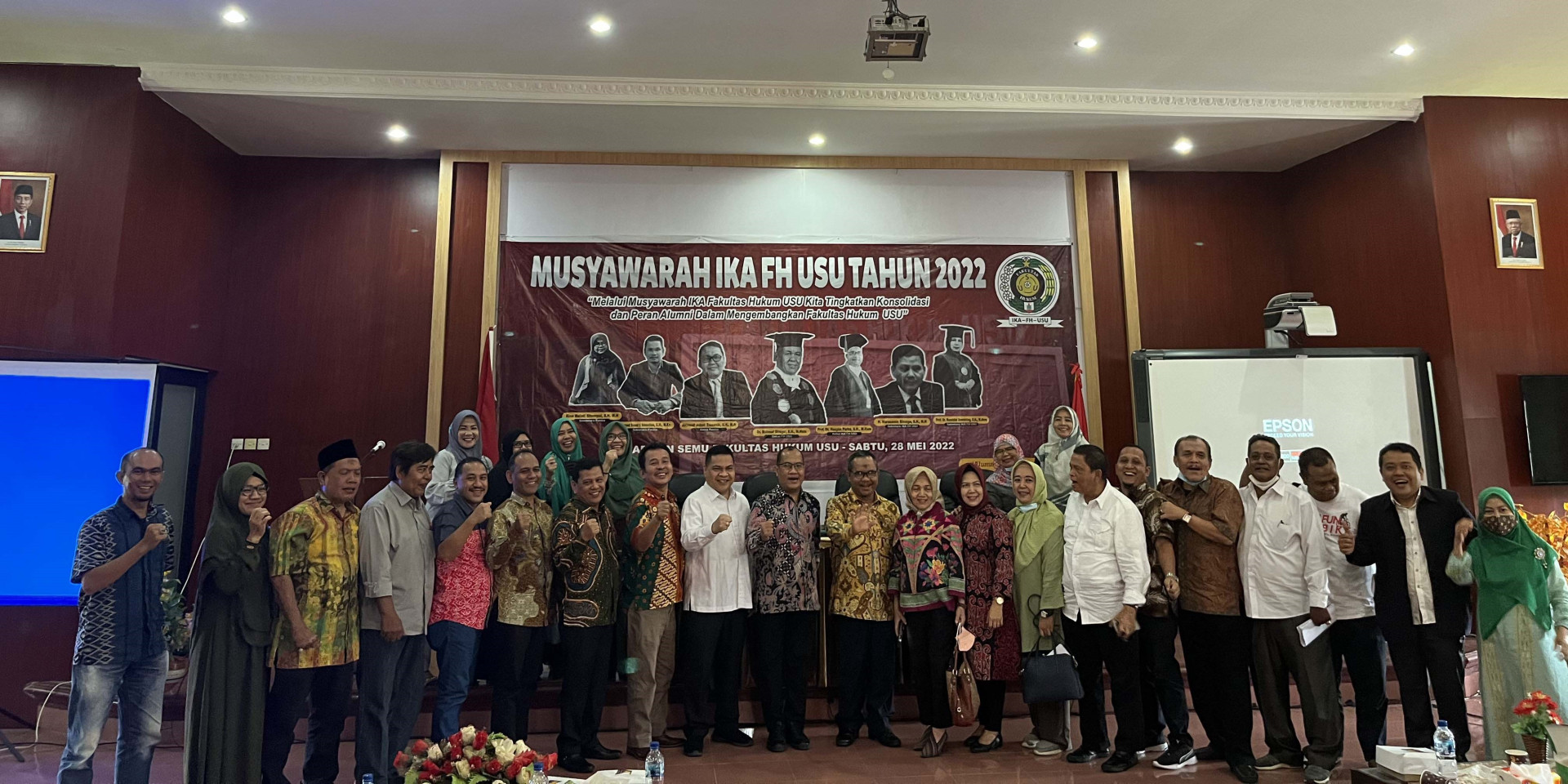 Musyawarah IKA FH USU Tahun 2022 Dalam Rangka Konsolidasi dan Peran Alumni Dalam Mengembangkan Fakultas Hukum USU