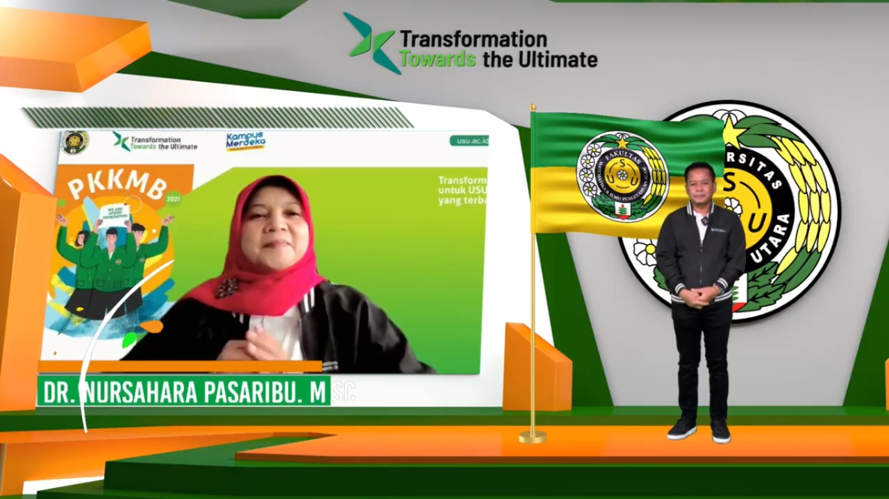 Pengenalan Kehidupan Kampus bagi Mahasiswa Baru (PKKMB) FMIPA USU 2021