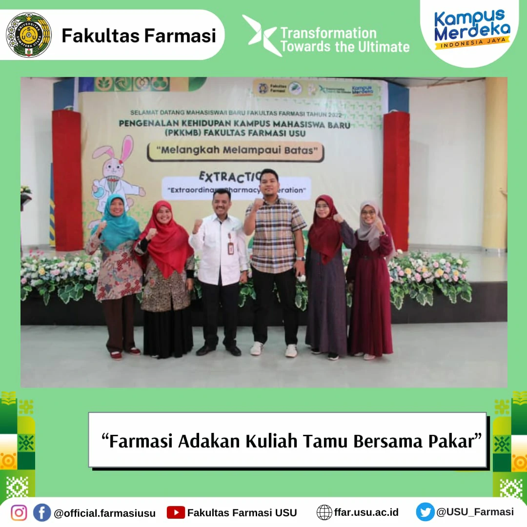 Fakultas Farmasi Adakan Kuliah Tamu Bersama Pakar