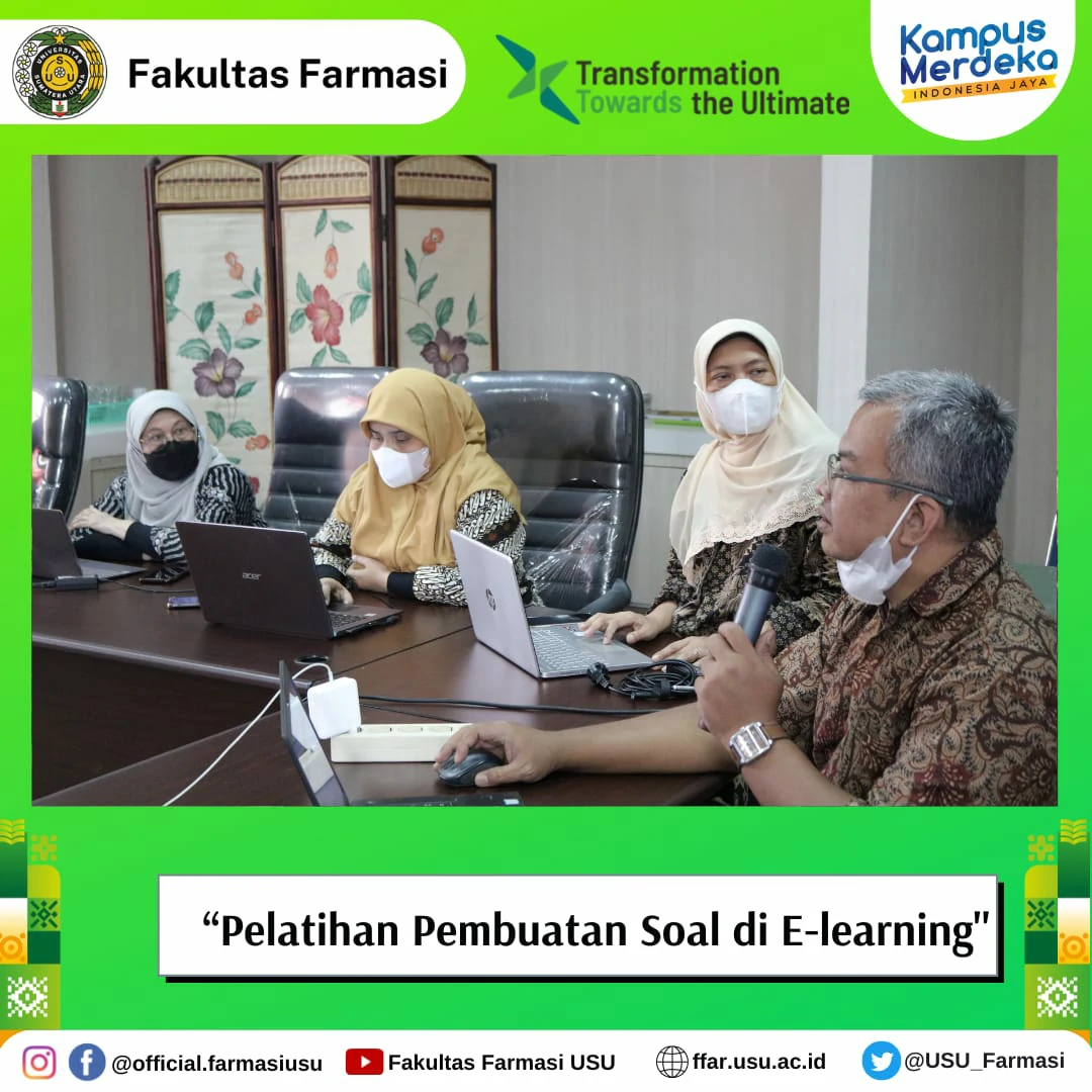 Pelatihan Pembuatan Soal E-Learning untuk Tenaga Pengajar