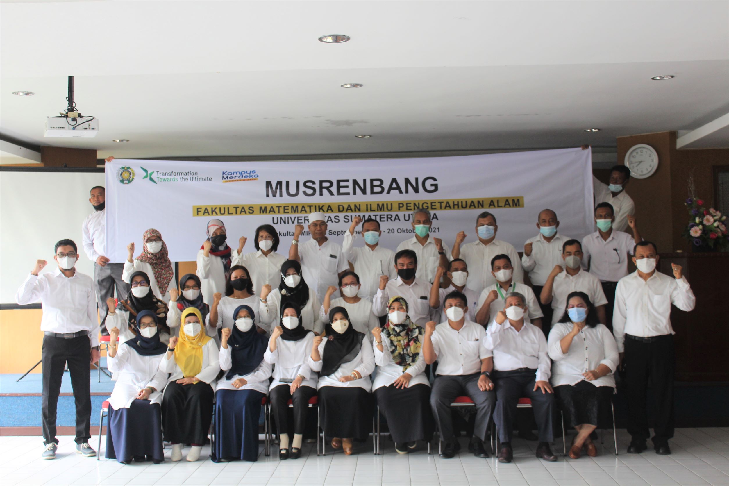 MUSRENBANG 2021 “MAJU DAN BERKEMBANG BERSAMA FMIPA”
