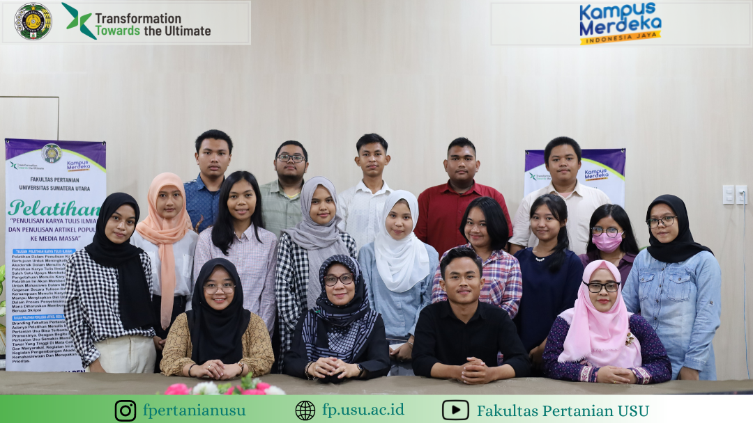 Pelatihan Penulisan Karya Tulis Ilmiah dan Penulisan Artikel Populer ke Media Massa