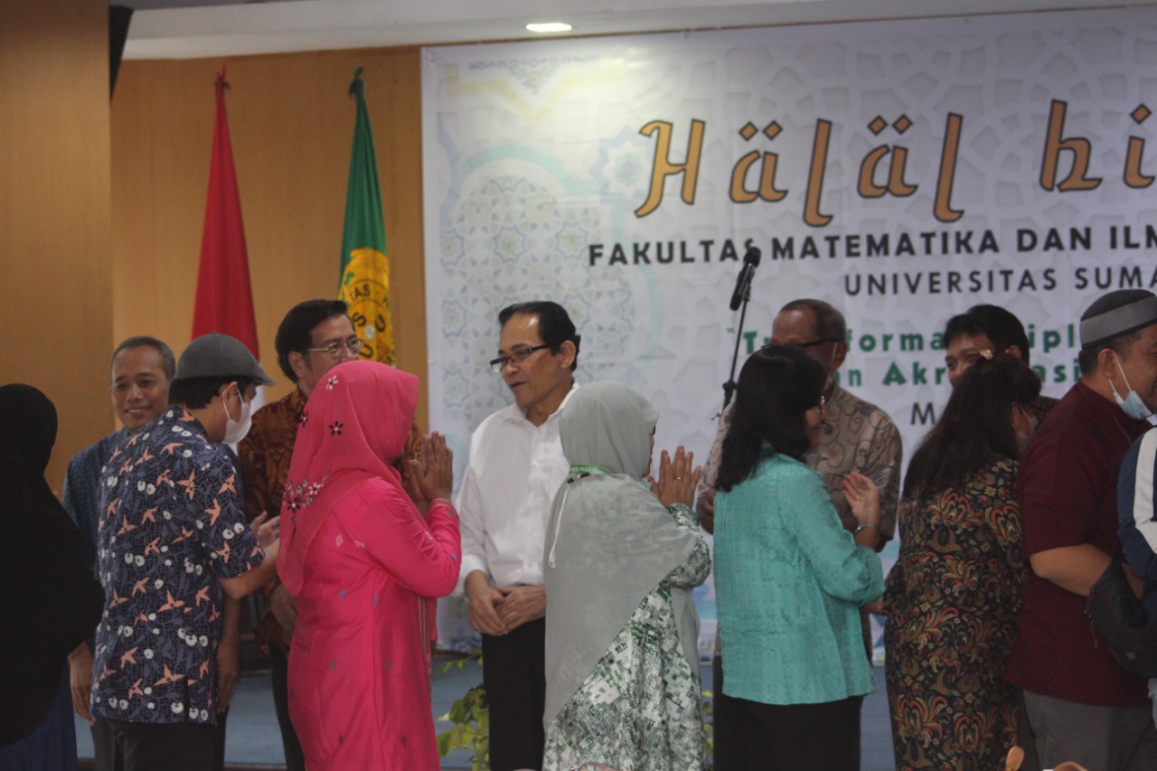 Halal bi Halal dengan tema "Transformasi Diploma menjadi vokasi dan akreditasi internasional"
