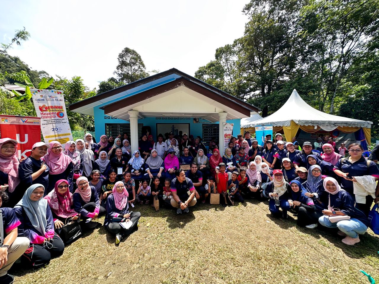 USU and UKM Community Service Collaboration for Indigenous People in Malaysia