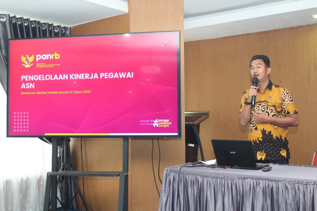 Sosialisasi Pengelolaan Kinerja Pegawai ASN di FMIPA USU
