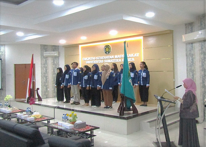 Pelantikan ENVIHSA FKM USU