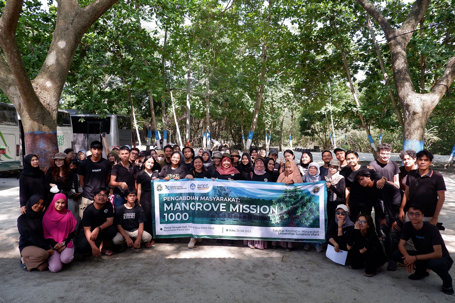 Mangrove Mission 1000 in Paluh Sibaji Village