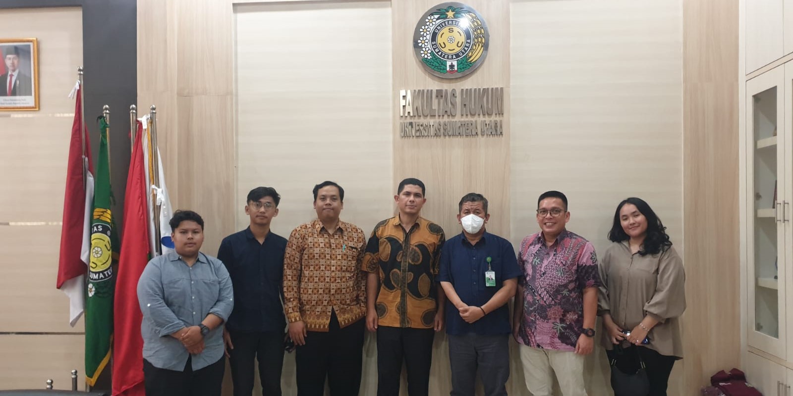 Strengthening Synergy, Dean of FH USU Receives Audience Visit from the Law Enforcement Division Team of the Corruption Eradication Commission (KPK RI)