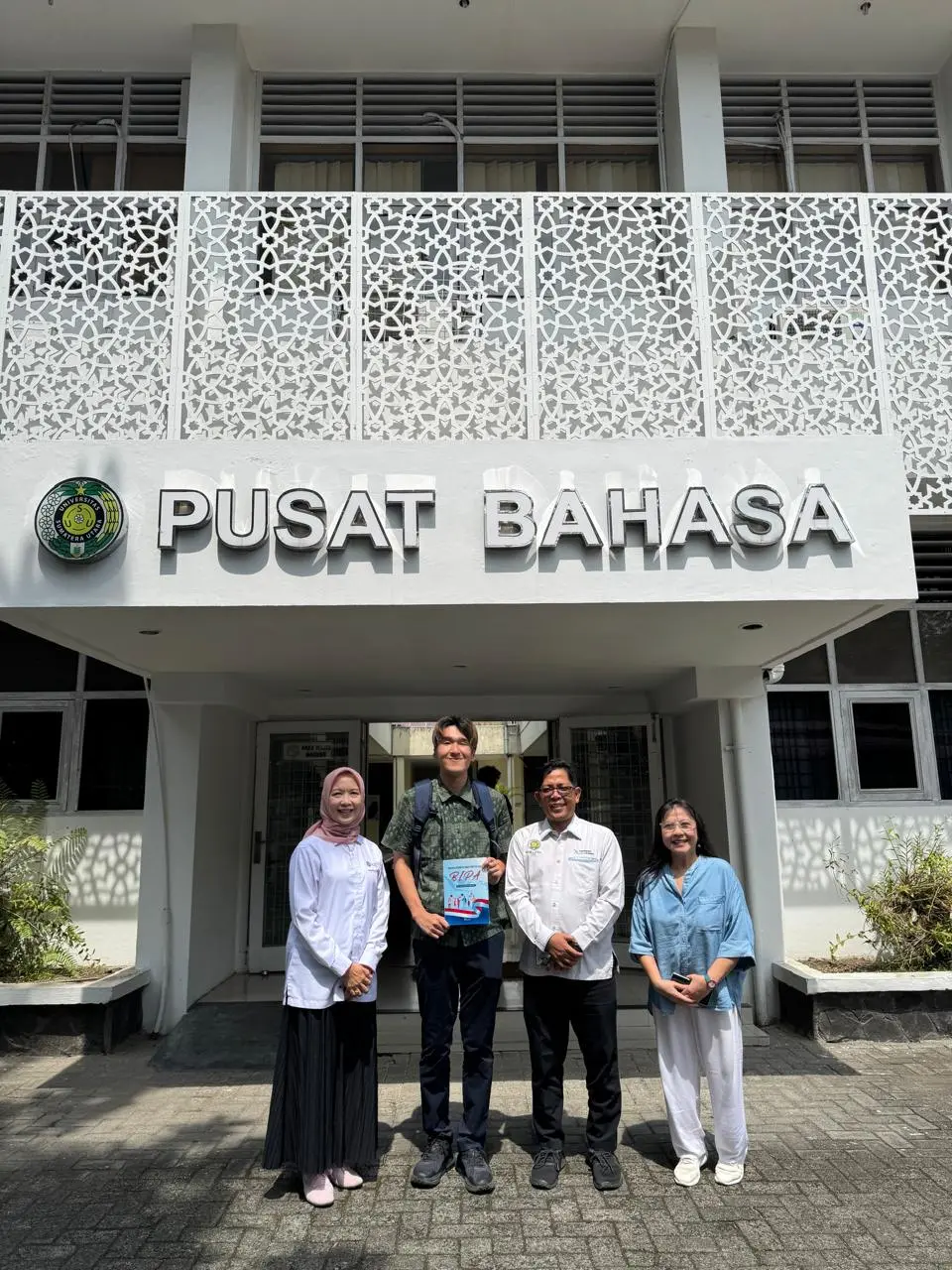 Japanese Participant Joins BIPA Training at the Language Center
