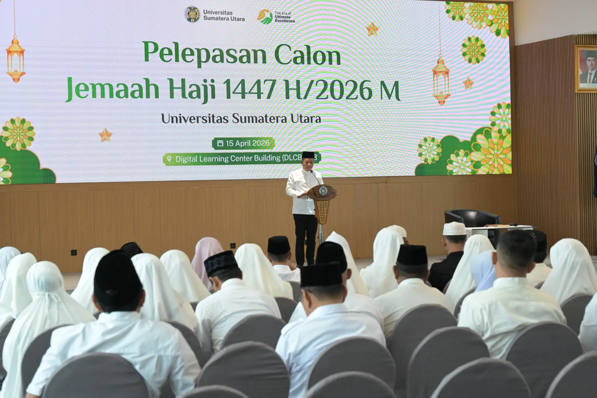 USU Menggelar Pelepasan Calon Jemaah Haji Tahun 2026