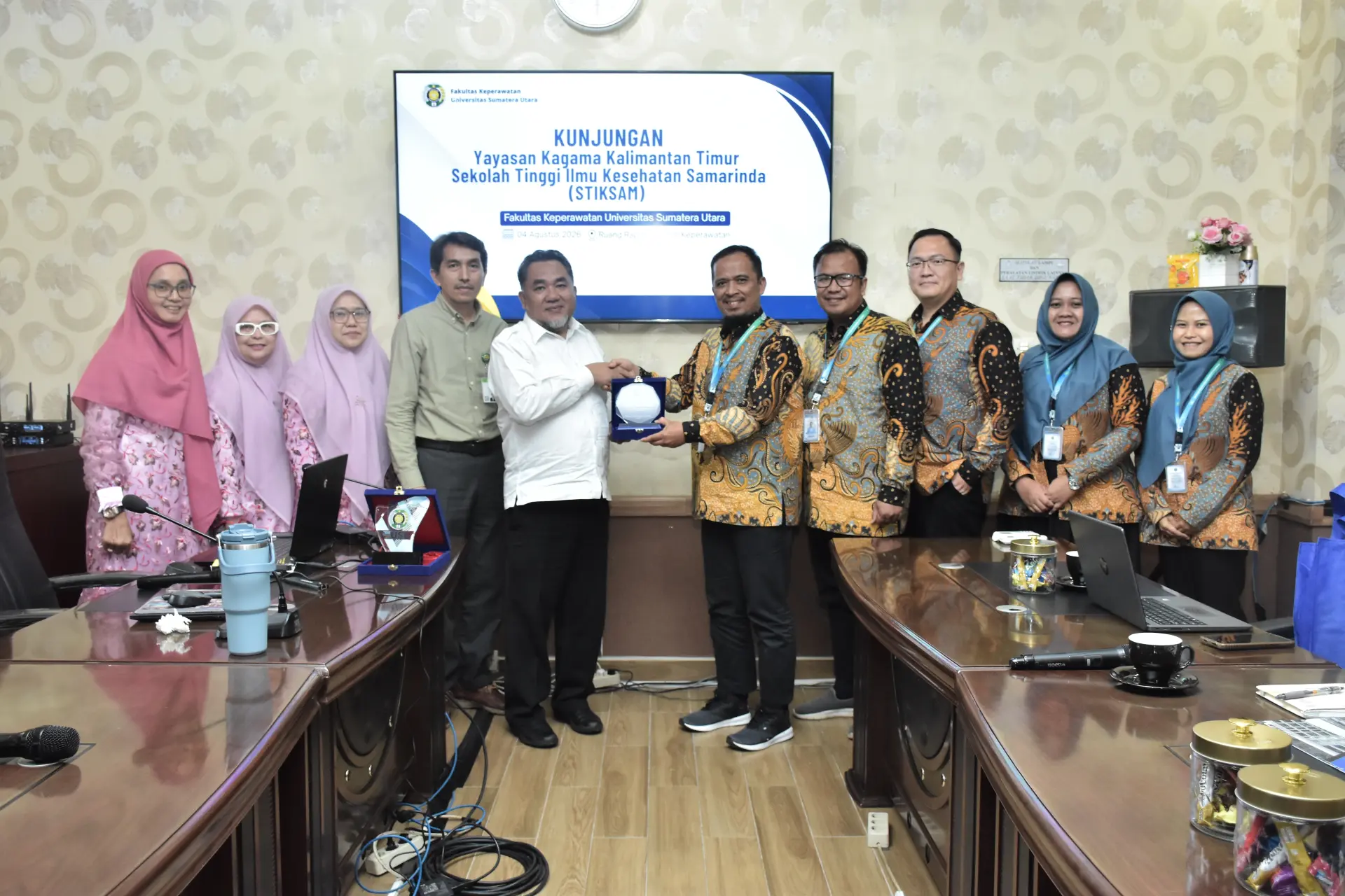Fakultas Keperawatan USU Sambut Kunjungan STIKSAM dalam Penguatan IKU dan Tata Kelola Berintegritas