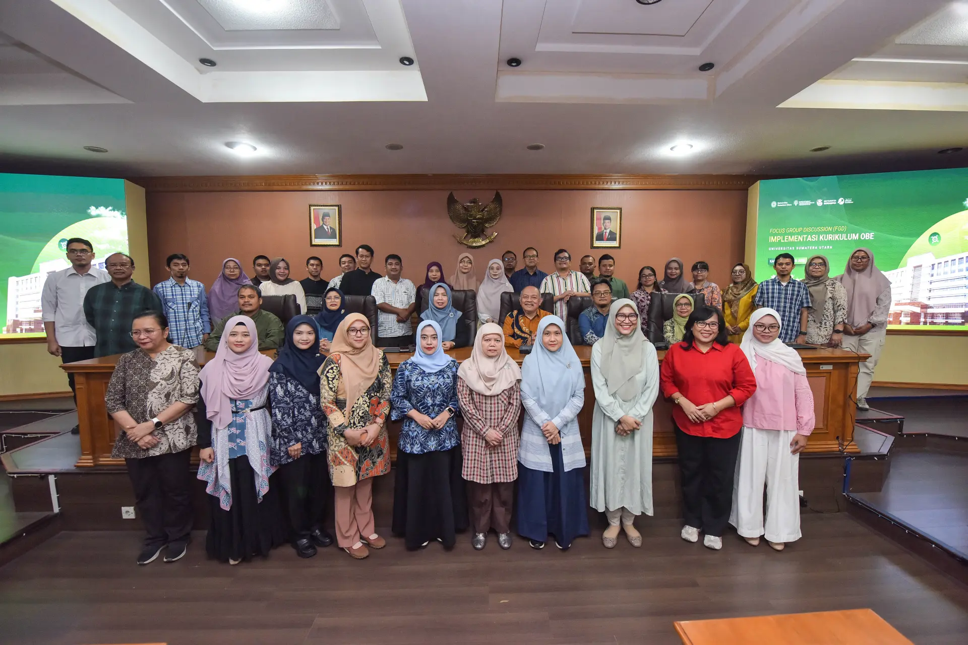 Direktorat Pengembangan Pendidikan USU Selenggarakan FGD Implementasi Kurikulum Outcome-Based Education (OBE)