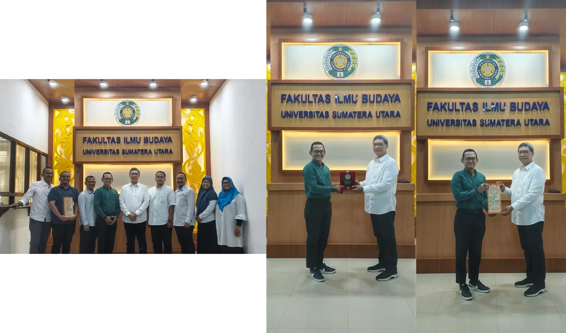 FIB USU Terima Audiensi SMA Islam Plus Adzkia, Bahas Peluang Penguatan Kerja Sama Pendidikan