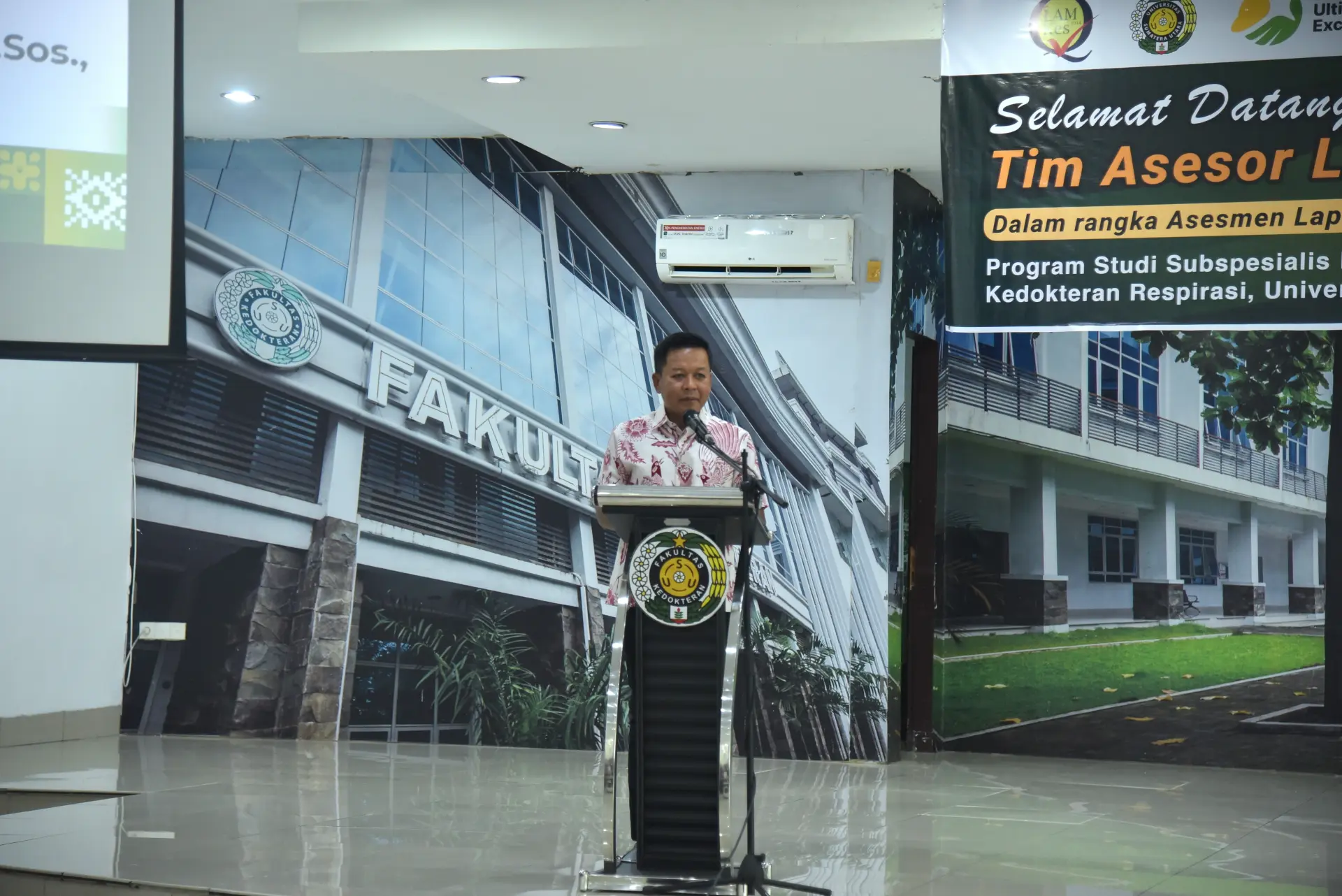 LAM-PTKes Laksanakan Visitasi Akreditasi Program Sp-2 Pulmonologi dan Kedokteran Respirasi FK USU